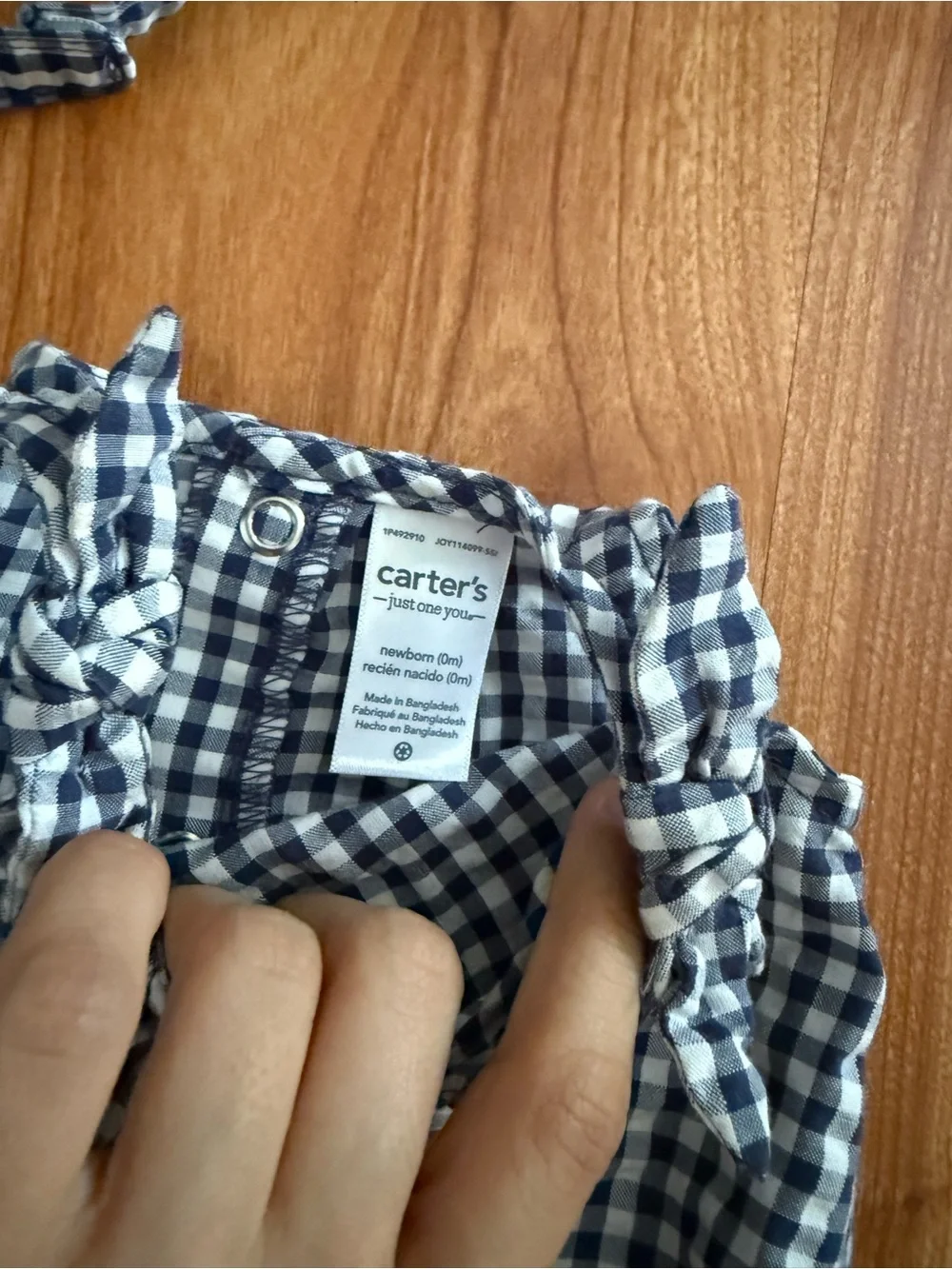 Carters cute gingham